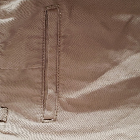 Merona Khaki Tan 100% Cotton Shorts Size 18 - Picture 5 of 6